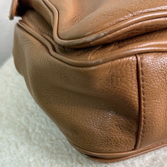 Tory Burch Thea Leather Triple Zip Satchel - Picture 11 of 12